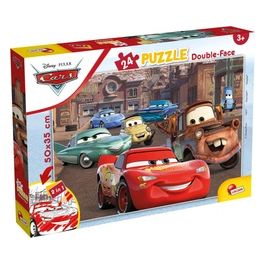 D-Toys Puzzle da 24 Pezzi Double Face Plus Cars