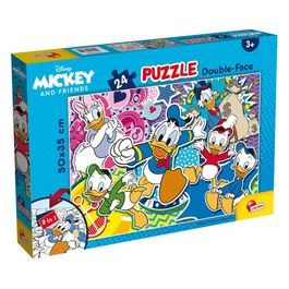 D-Toys Puzzle da 24 Pezzi Double Face Plus Paperino