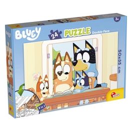 D-Toys Puzzle da 24 Pezzi Double Face Plus Bluey