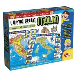 Giochi I'm a Genius Geopuzzle la Mia Bella Italia