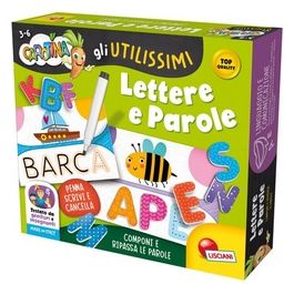 Gioco Educativo Carotina Utilissimi Lettere e Parole