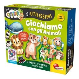 Gioco Educativo Carotina Utilissimi Giochiamo con gli Animali
