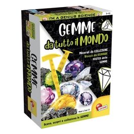 Gioco Educativo Im a Genius Scienza Pocket Gemme da Tutto il Mondo