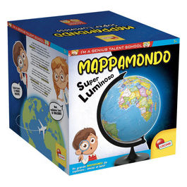 Gioco Educativo Im a Genius Mappamondo Super Luminoso