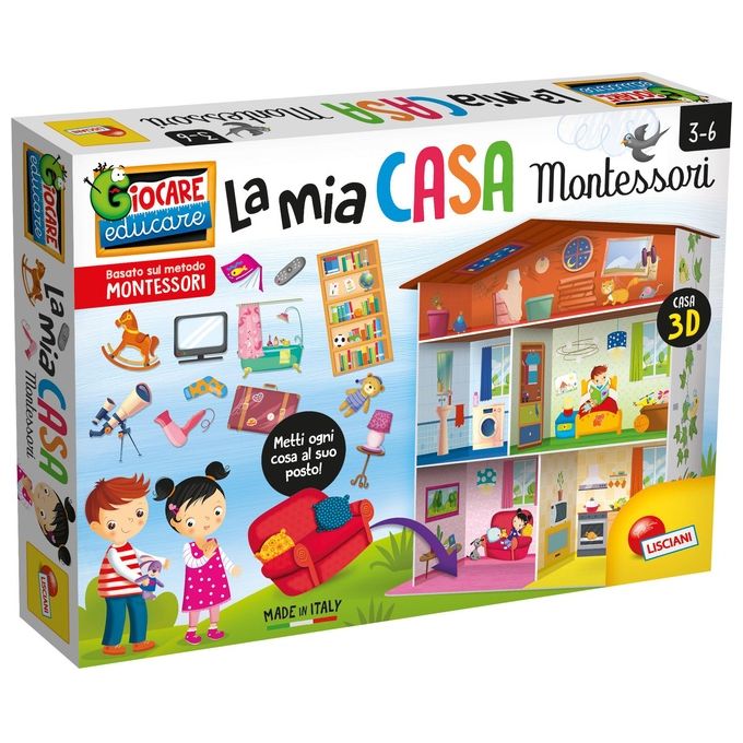 Image of Lisciani Montessori Maxi la Mia Casa