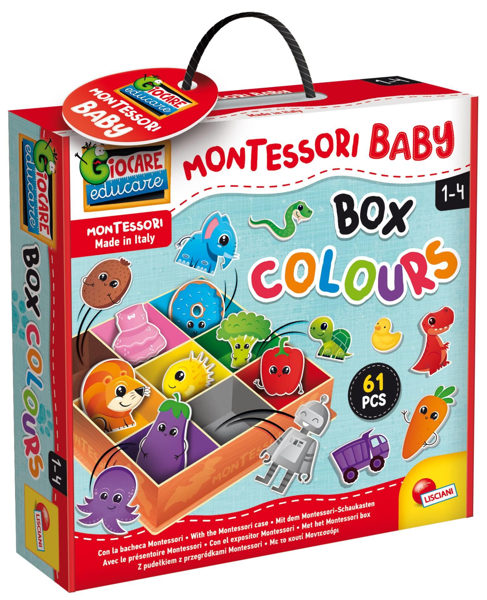 Lisciani Prescolare Montessori Baby Box Colours