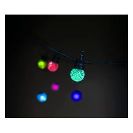 12mt Smart Outdoor Catena Luminosa 25 x Globe Facets