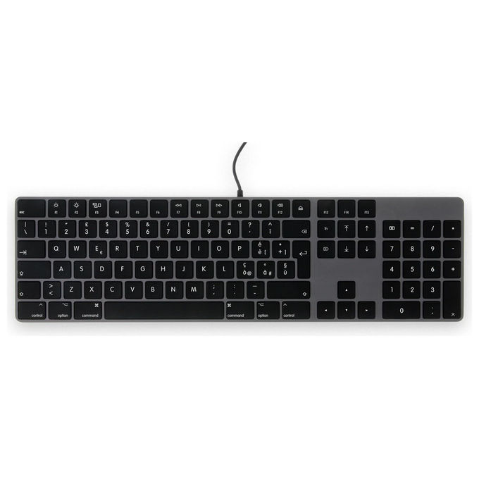 LMP 29058 Tastiera Numerica USB-C Windows Layout Italiano ISO 106 Tasti Alluminio Grigio Siderale