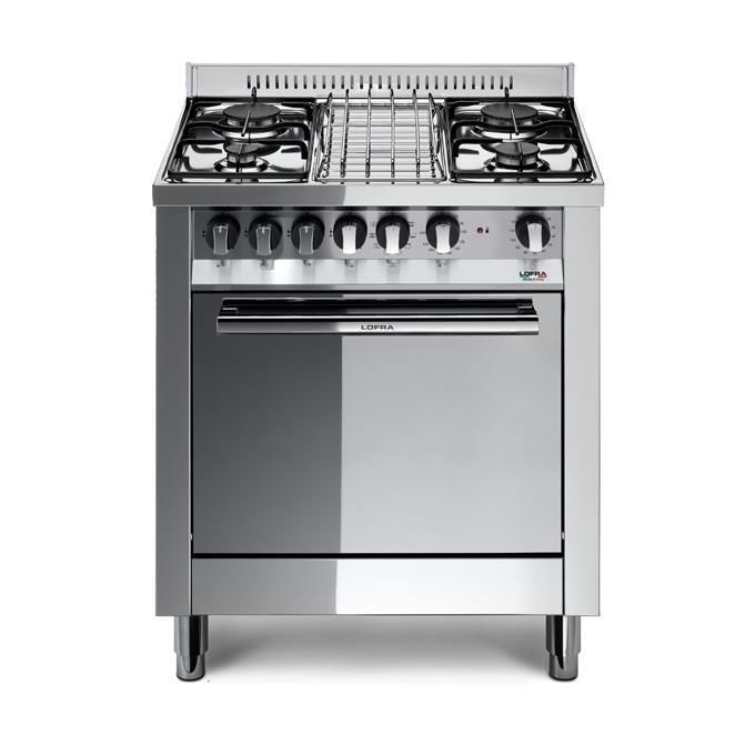 Lofra Cucina 70cm 4 fuochi forno elettrico 9 funzioni 57lt | Yeppon