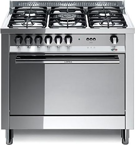 Lofra MG96GV-C Cucina 90x60Tuttoforno a gas Ventilato da 94lt 4 fuochi + tripla Corona Inox