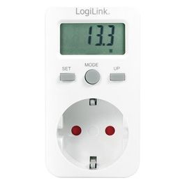 Logilight presa shuko 16a con misuratore di costi energetici