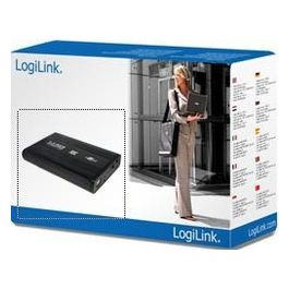 Logilink Case Esterno per HDD 3,5'' USB2.0 SATA Nero