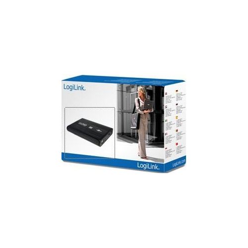 Logilink Case Esterno per HDD 3,5'' USB2.0 SATA Nero
