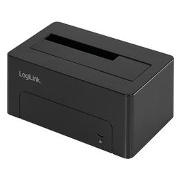 LogiLink Docking Station Usb 3.1 gen 2 per Hdd/Ssd 2,5" e 3,5" Sata