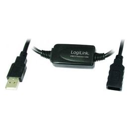 Logilink estensore di linea usb 2.0 maschio/femmina con cavo da mt. 20