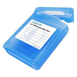 UA0133 Custodia rigida per hard disk 3.5" Blu