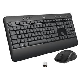 Logitech Advanced Mk540 Tastiera Mouse Incluso Usb Qwerty Olandese Nero/Bianco