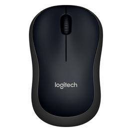 Logitech B220 Mouse Wireless Silenzioso Ricevitore USB Nano, Rilevamento Ottico 1000DPI 3 Pulsanti, Mouse Ambidestro PC/Mac/Laptop/Windows Nero