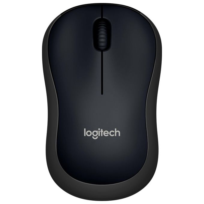 Logitech B220 Mouse Wireless Silenzioso Ricevitore USB Nano, Rilevamento Ottico 1000DPI 3 Pulsanti, Mouse Ambidestro PC/Mac/Laptop/Windows Nero