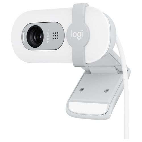 Logitech Brio 100 Webcam 2 Mp 1920x1080 Pixel Usb Bianco