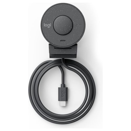 960-001469 Brio Webcam Full HD 1080P USB-C Microfono Mono Otturatore Privacy colore Grafite