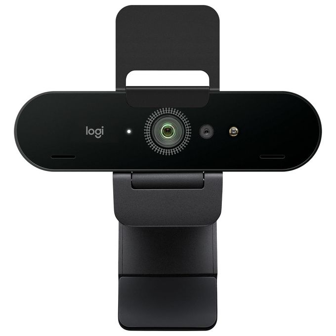 Logitech Brio Stream Webcam per Streaming Ultra HD 4K Veloce a 1080p/60fps, Campo Visivo Regolabile, Funziona con Skype, Zoom, Xsplit, Youtube, PC/Xbox/Mac, Nero