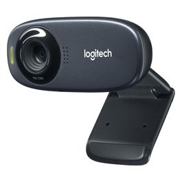 C310 Webcam HD Nero/Antracite Videochiamate HD Widescreen