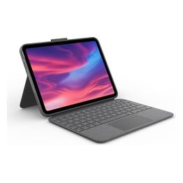 Logitech Custodia con Tastiera Combo Touch iPad 10a Generazione Grigio