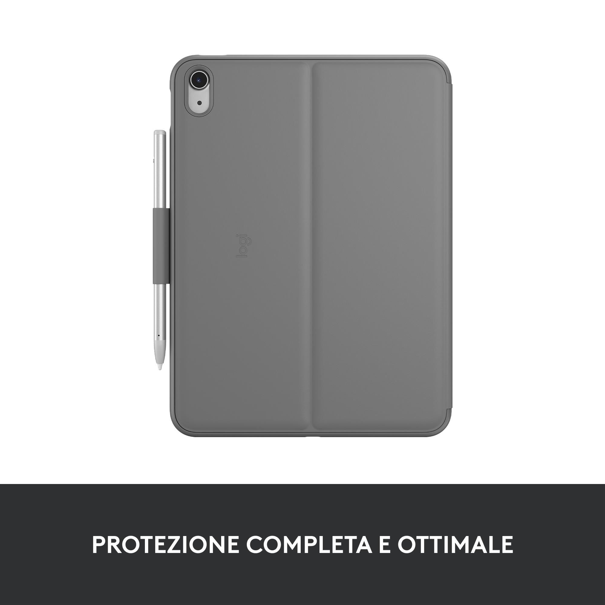 Logitech Custodia con Tastiera Slim Folio per iPad 10a