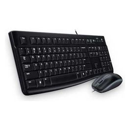 Logitech Desktop MK120 Set Mouse e Tastiera USB Nordico