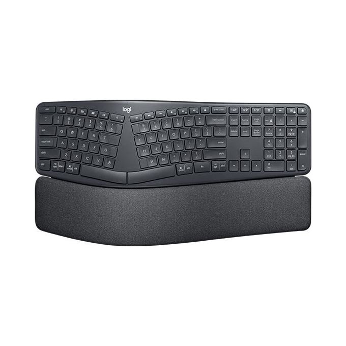 Logitech ERGO K860 Tastiera RF senza Fili Bluetooth QWERTZ Tedesco Nero