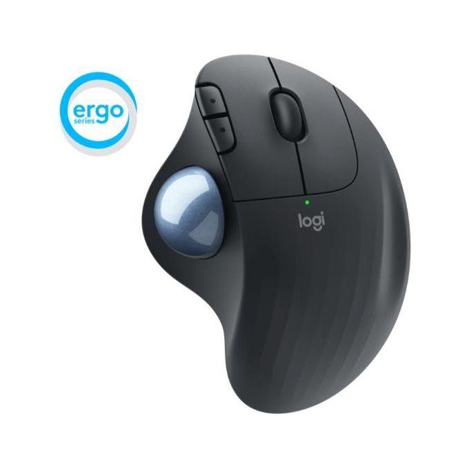 Logitech Ergo M575 For Business Mouse Mano Destra Wireless A Rf + Bluetooth Trackball 2000 Dpi