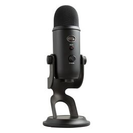 for Creators Blue Yeti Microfono USB per Registrazione Nero