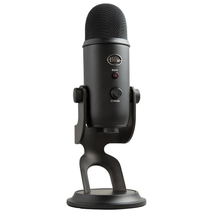 Logitech for Creators Blue Yeti Microfono USB per Registrazione Nero