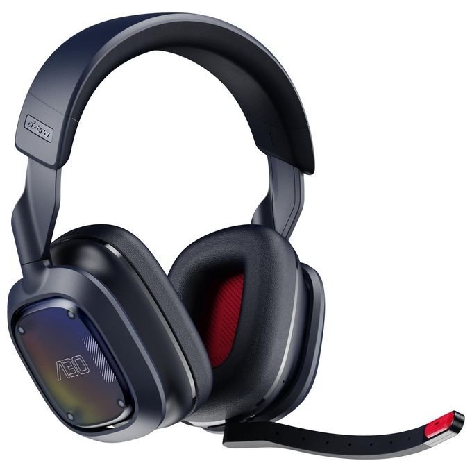 ASTRO Gaming 939-002008 A30 Auricolare Wireless Gaming con Bluetooth e Connessione 2.4 GHz fino a 15 m Batteria 27 h Microfono Staccabile Dolby Atmos colore Blu marino