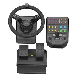 Logitech G Farming Kit di Simulazione Macchine Pesanti Volante Programmabile con Rotazione a 900 Gradi