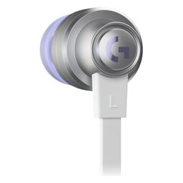 G G333 Auricolari con Microfono In-Ear Cablato Jack 3.5mm Bianco