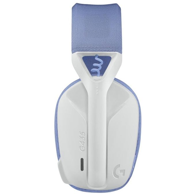 Image of Logitech G G435 Cuffia Padiglione Auricolare Bluetooth Blu-Bianco