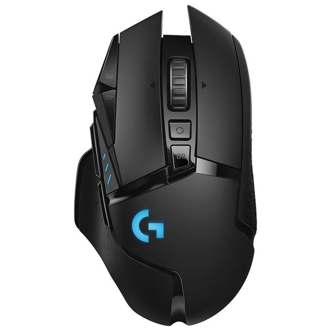 Logitech G G502 Mouse RF Wireless Ottico 16000 DPI Mano Destra