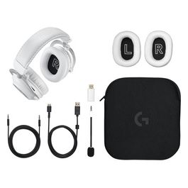G Pro X 2 Lightspeed Cuffie Gaming Wireless Bianco