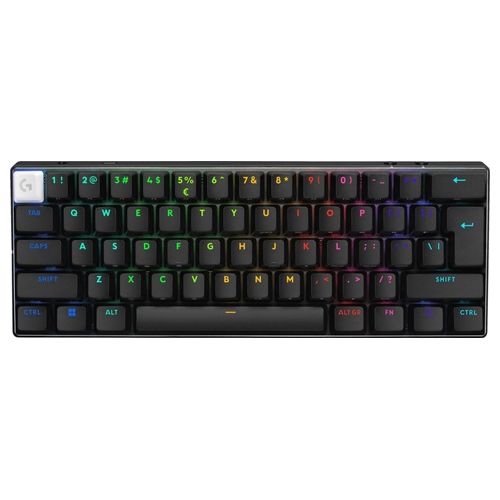 G PRO X 60 LIGHTSPEED Tastiera Gaming Wireless Ultra Compatta TKL LIGHTSYNC RGB QWERTY Nero