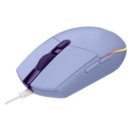 Logitech G203 LIGHTSYNC Mouse Gaming con Illuminazione RGB Personalizzabile 6 Pulsanti Programmabili e 240 Tappetino per Mouse da Gioco Nero/Antracite