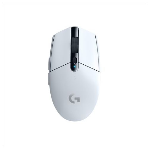 Logitech G305 Lightspeed Mouse Gaming Wireless Sensore HERO 12000 DPI, 6 Pulsanti Programmabil Bianco