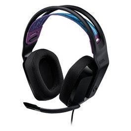 G335 Cuffie Gaming Cablate Microfono Flip to Mute Jack Audio da 3.5mm Nero