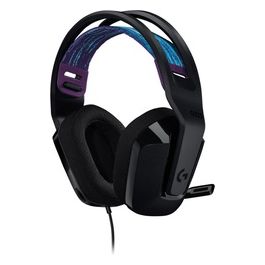 G335 Cuffie Gaming Cablate Microfono Flip to Mute Jack Audio da 3.5mm Nero