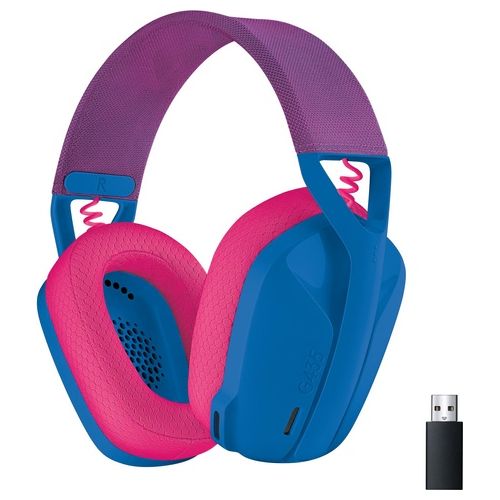 Logitech G435 LIGHTSPEED Cuffie Gaming Wireless Bluetooth Blu
