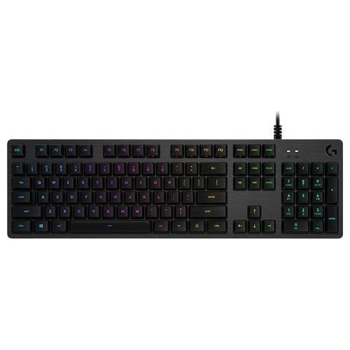 Logitech G512 Carbon Lightsync Tastiera Gaming Meccanica Switch Meccanici GX Brown Nero