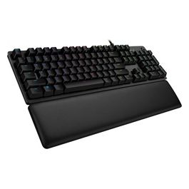 Gaming G513 Tastiera Retrolilluminato USB QWERTY Spagnola Interruttore GX Brown Tactile Carbonio