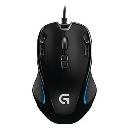 Logitech G300s Mouse Gaming Ottico, 2.500 DPI, RGB, Design Leggero, 9 Pulsanti ‎ Programmabili, Memoria Integrata, Per Entrambe le Mani, Compatibile con PC/Mac/Laptop, Nero