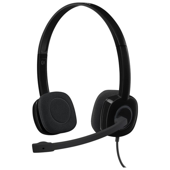 Logitech H151 Cuffia Stereo Nero